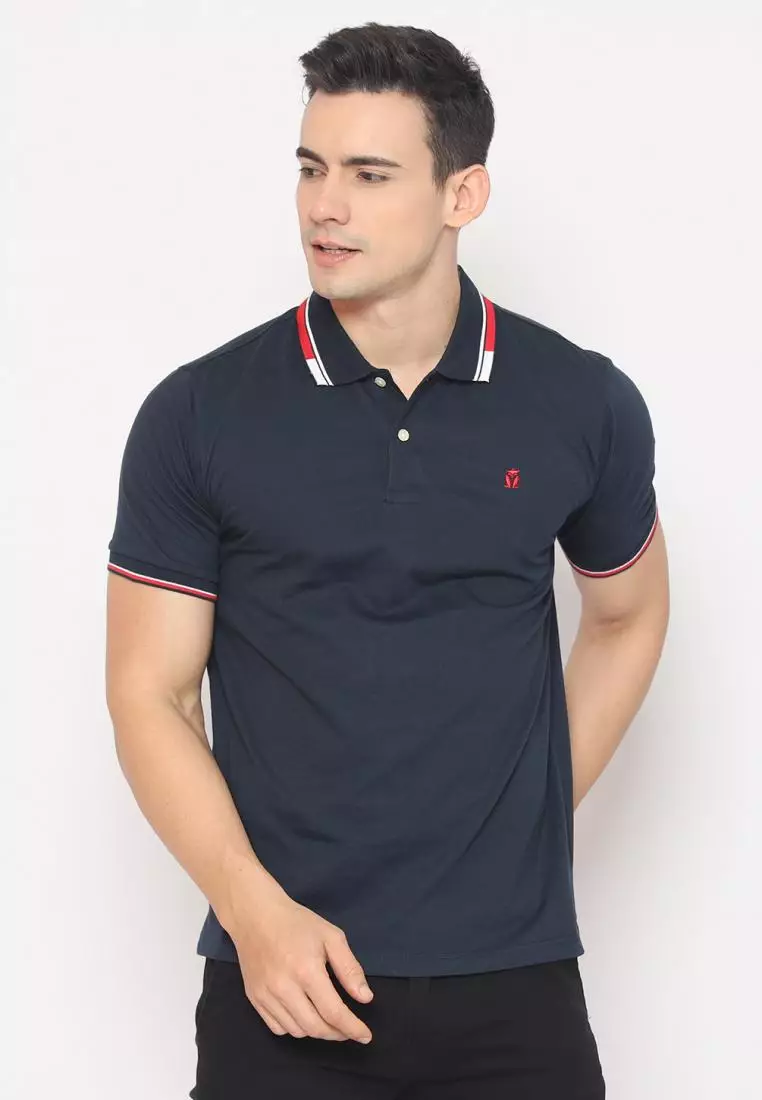 Matsuda Kaus Kerah Pria Polo Shirt Chino