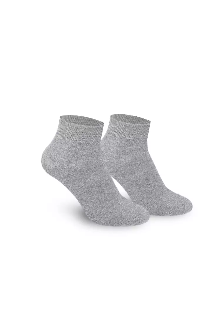 Knit Men's Cotton Lite Thin Casual Ankle Socks 3 pairs in a pack KMCKG2