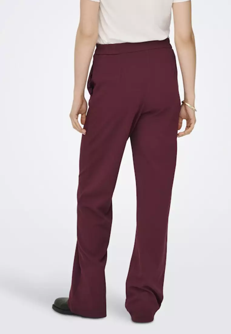 Winner High Waist Straight Trousers