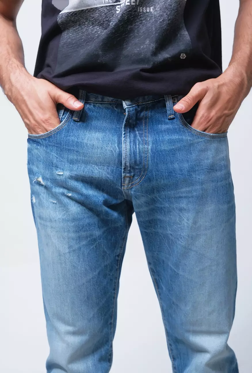 Celana Jeans Pria Slimfit K4