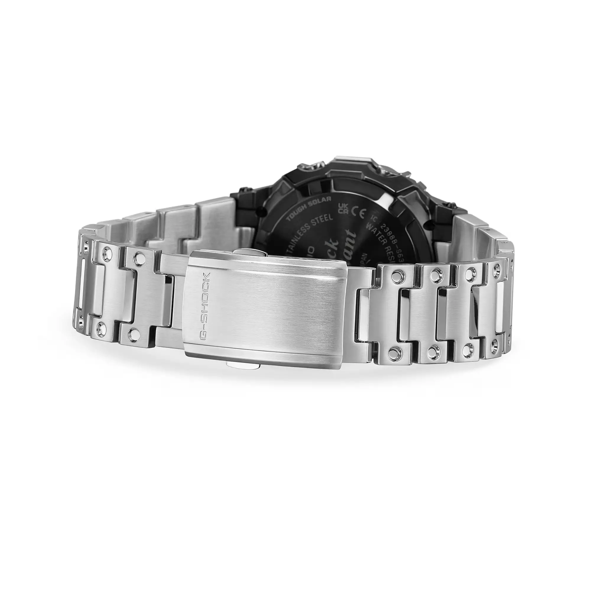 Casio G-Shock JDM Watch - Jam Tangan Digital Pria - All Silver Stainless Steel - GMW-BZ5000D-1D