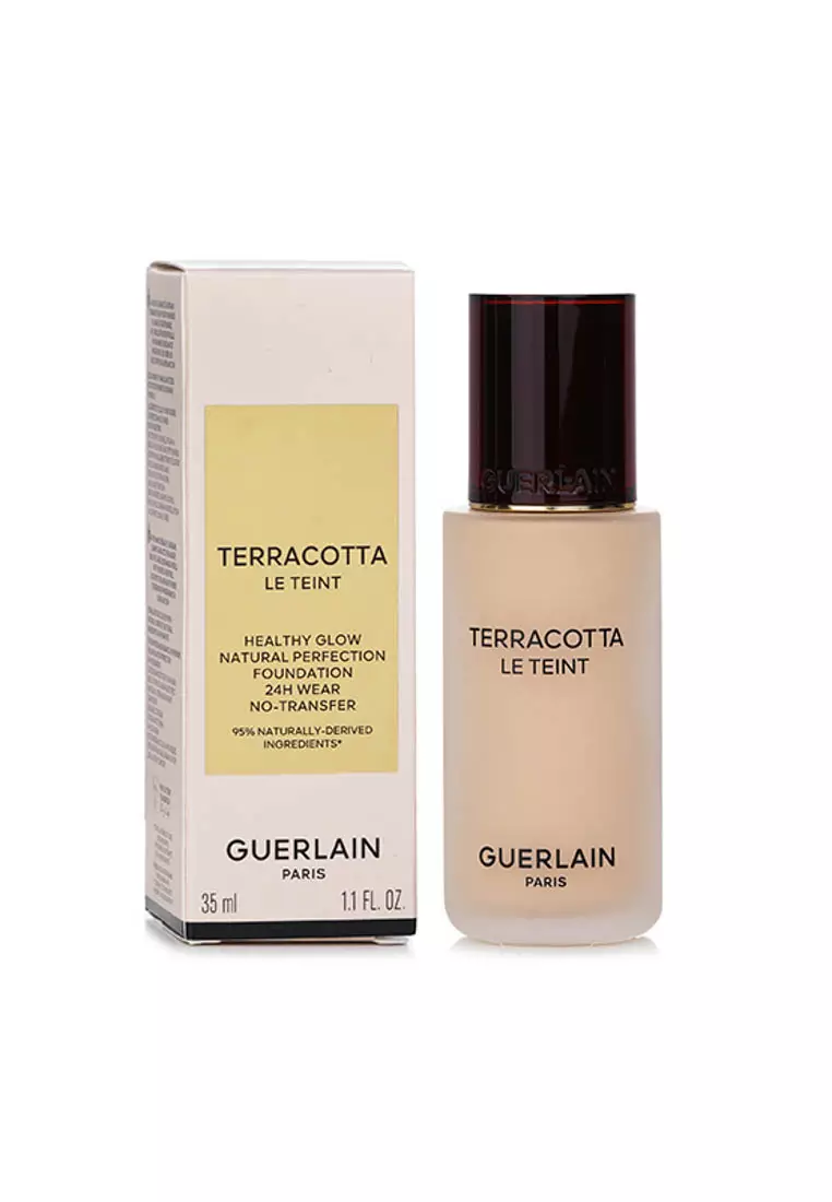 Guerlain - Terracotta Le Teint Healthy Glow Natural Perfection Foundation 24h Wear No Transfer - # On Neutral 35ml/1.1oz