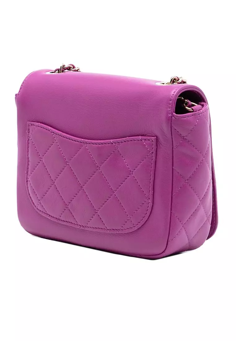 Buy Chanel Pre-Loved Chanel Mini Lambskin Giant Crystal Cc Flap 2026 ...