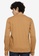 UniqTee 褐色 圓領長袖T-襯衫 With 側Label 92E31AA283767BGS_1