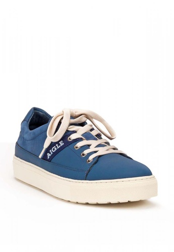 Aigle blue and navy Saguvi Low Sneakers 21858SH815AE16GS_1