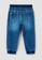 OVS blue Ribbed Drawstring Waistband Jeans 720C9KAC09547EGS_2