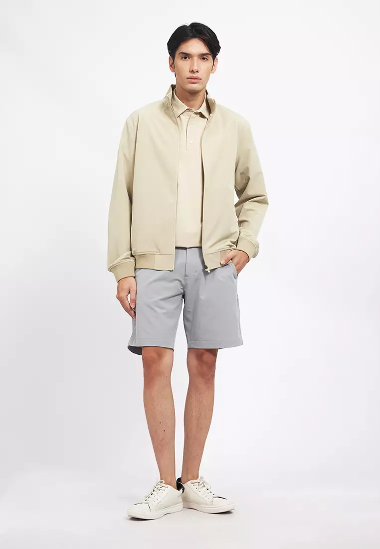 High Collar 4-Way Stretch Jacket