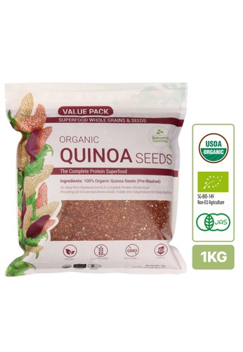 Nature's Superfoods Nature's Superfoods Organic Red Quinoa Seeds 1kg E40BFES5F1E8EEGS_1