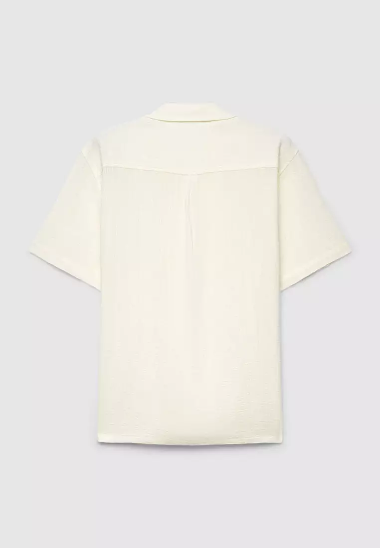 Men's Plain Bowling Shirt