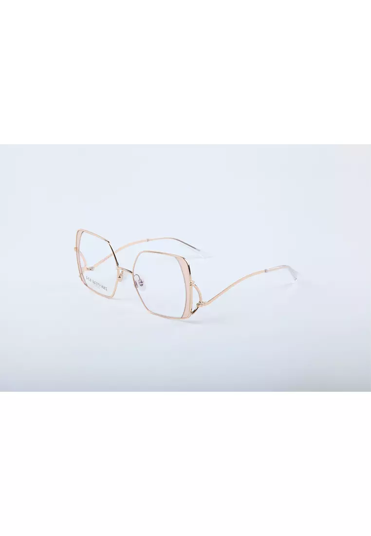 Candy (OP451-Gold) Luxury Anti-Radiation/Computer Eyeglasses from London for Women