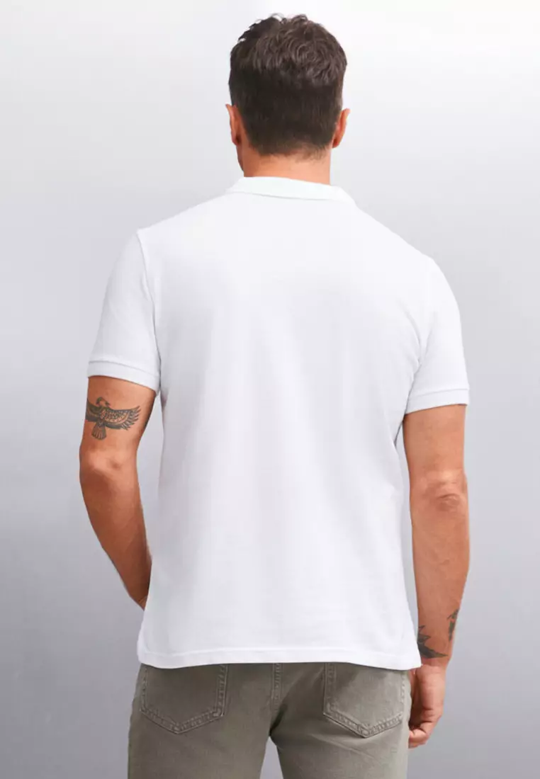Short Sleeve Regular Fit Polo Collar Shirt