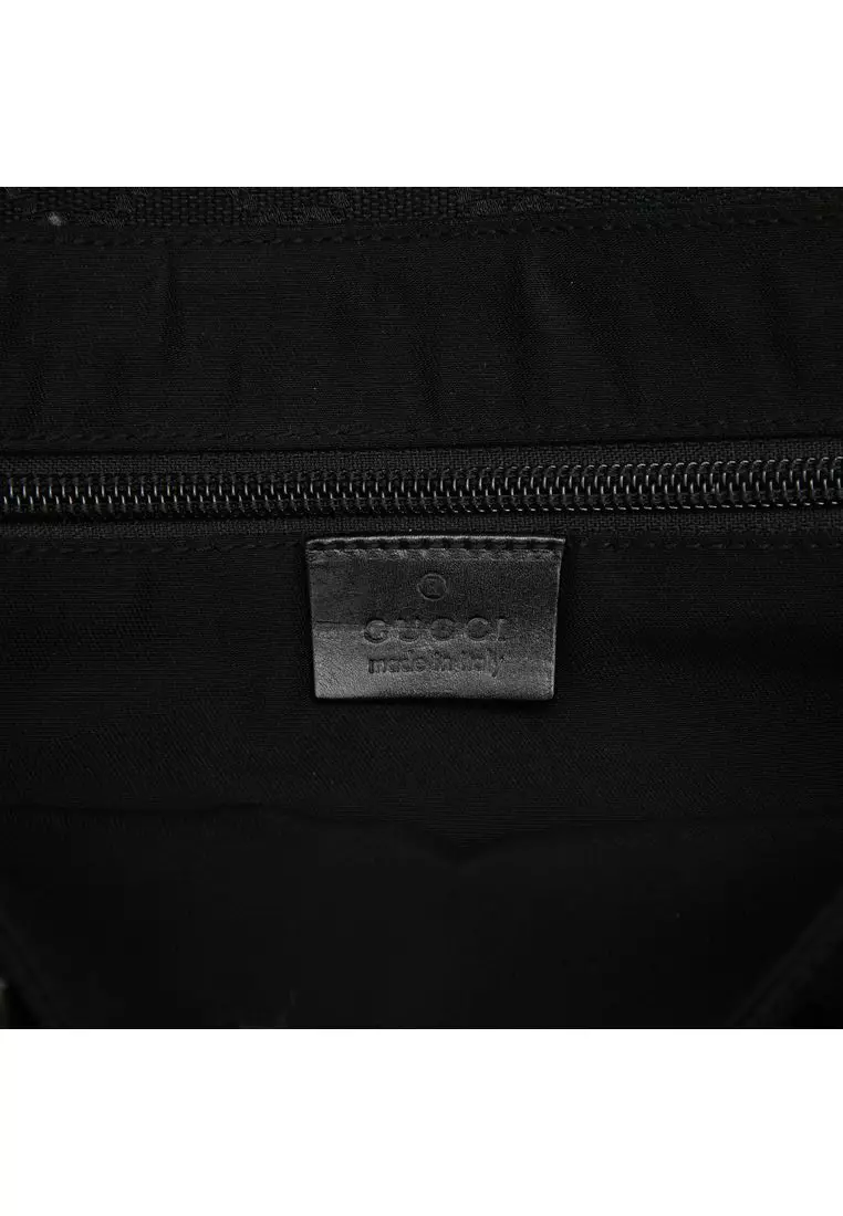 Pre-Loved Gucci Gg Canvas Belt Bag