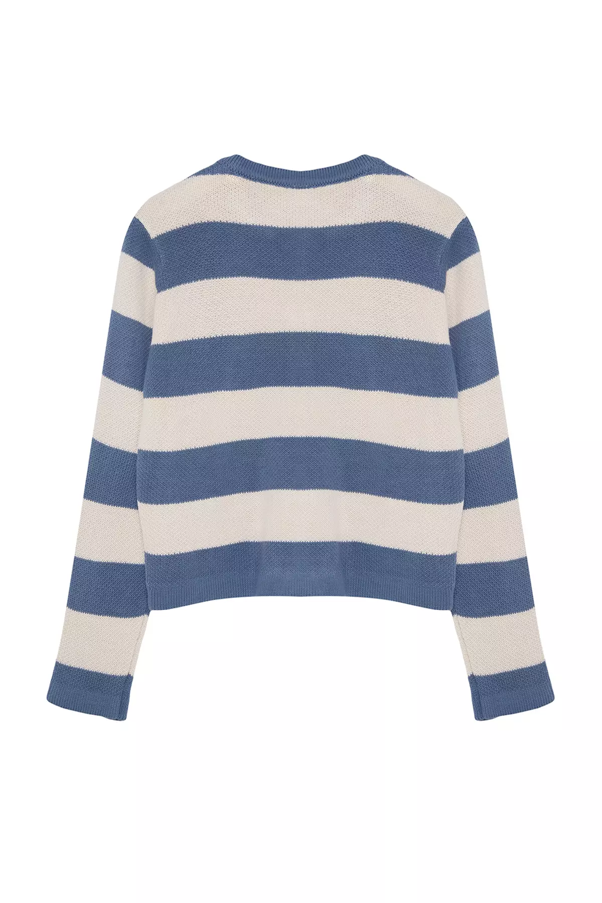 Striped Knitwear Cardigan