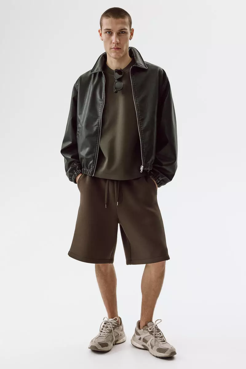 Relaxed Fit Scuba shorts