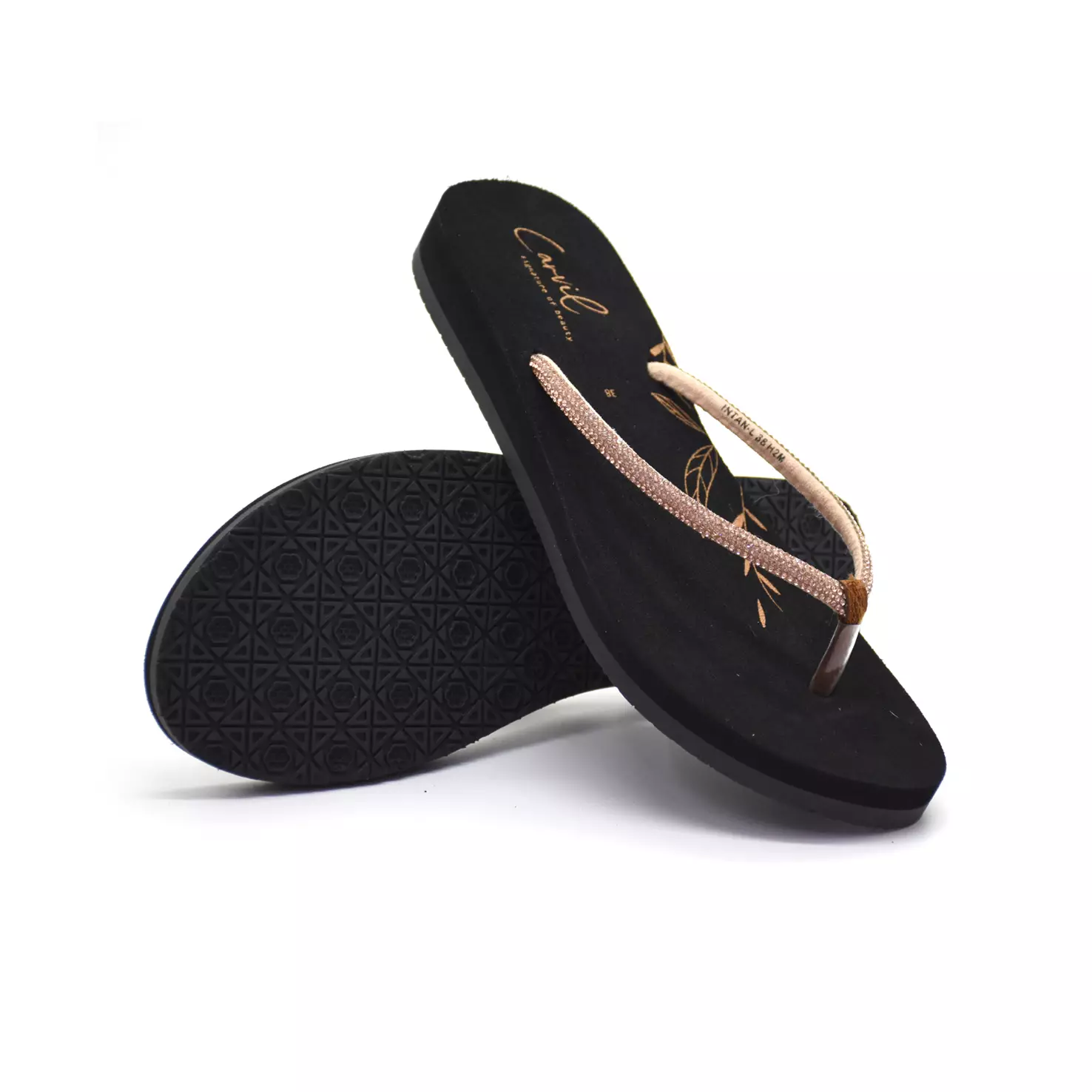 Carvil Sandal Wanita Intan-LW Rose/Gold