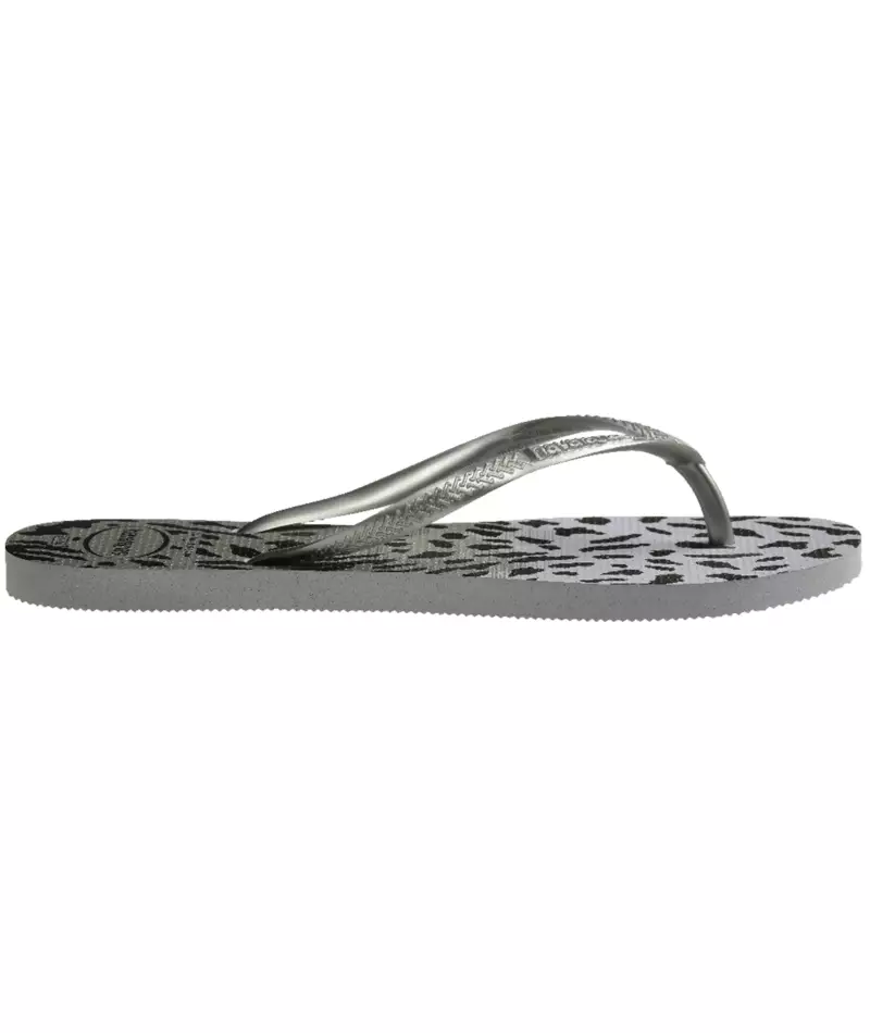 [ONLINE EXCLUSIVE] Havaianas 9320 Slim Animals Grey/Grey - Sandal Wanita