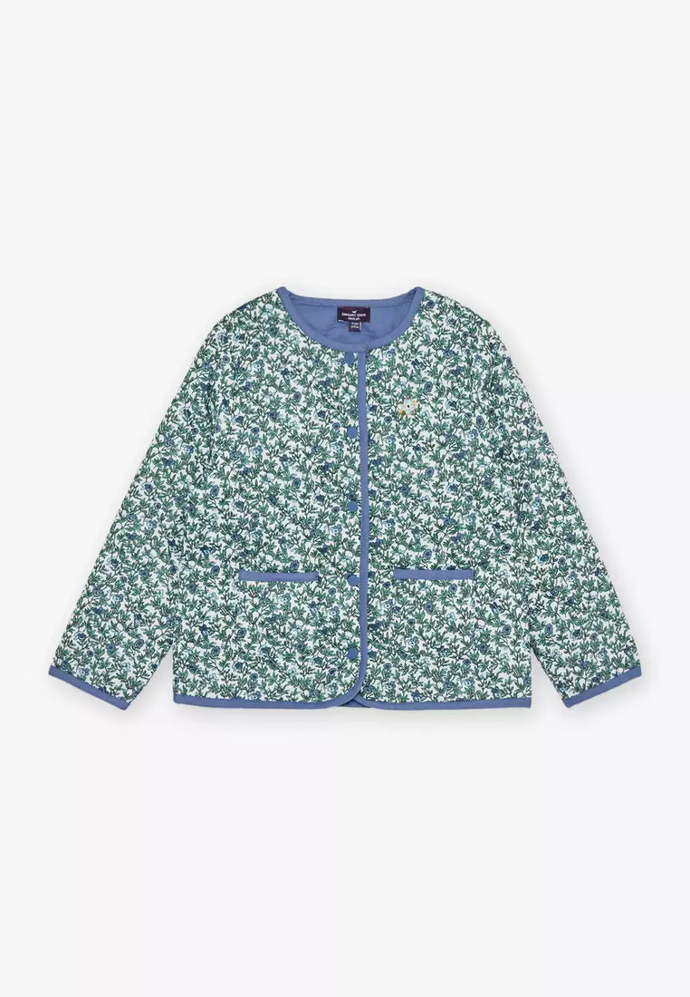 Quilted discount white jacket