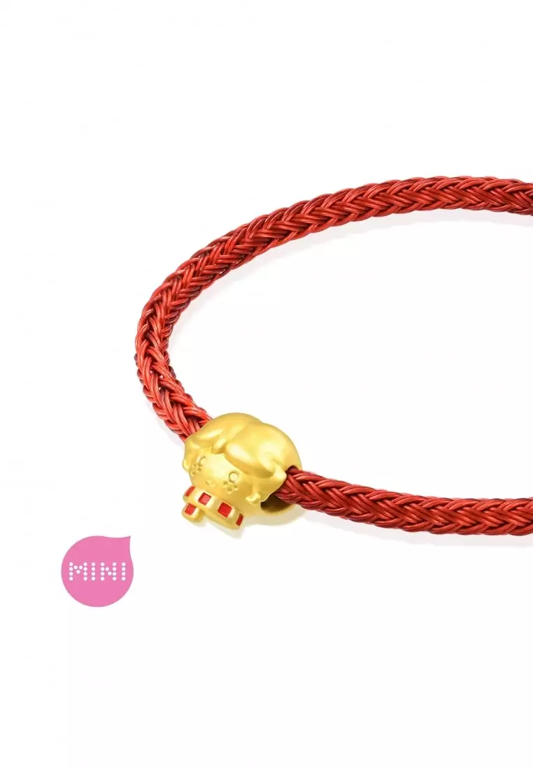 999 Gold Harry Potter Ron Weasley Charm for Women & Men 92748C [Bracelet not included]