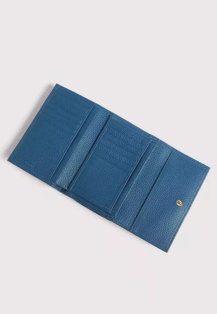 Metallic Soft Trifold Wallet