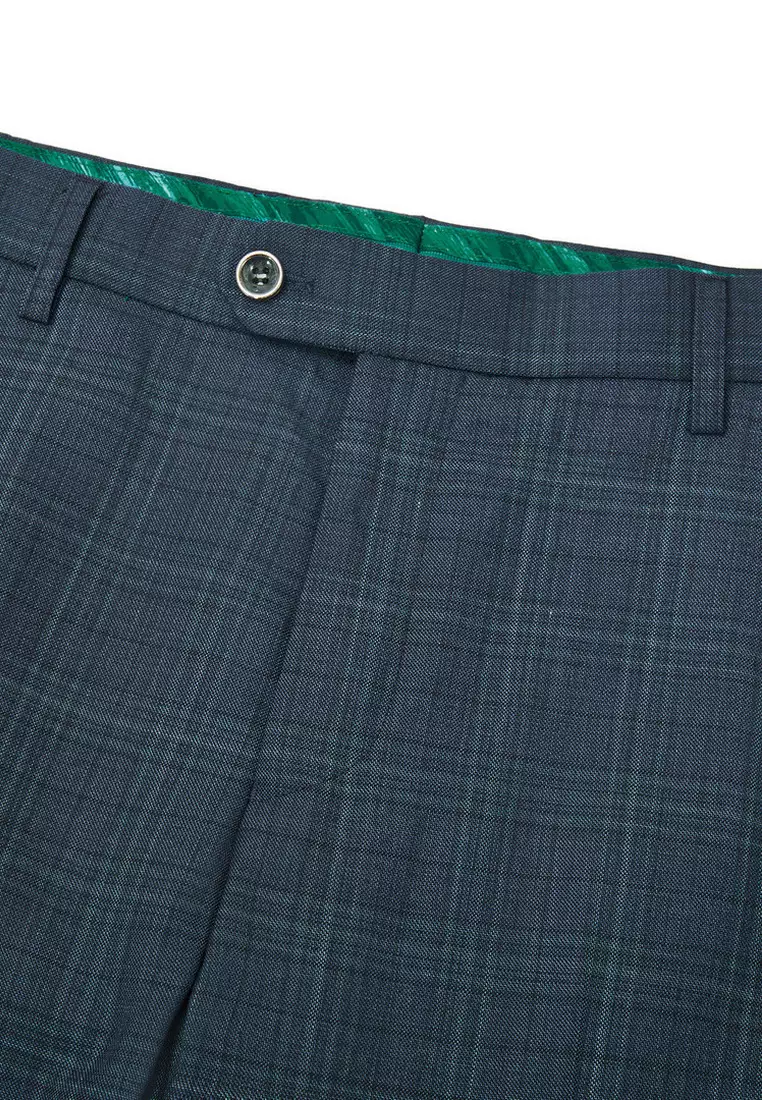 純羊毛套裝西裝褲