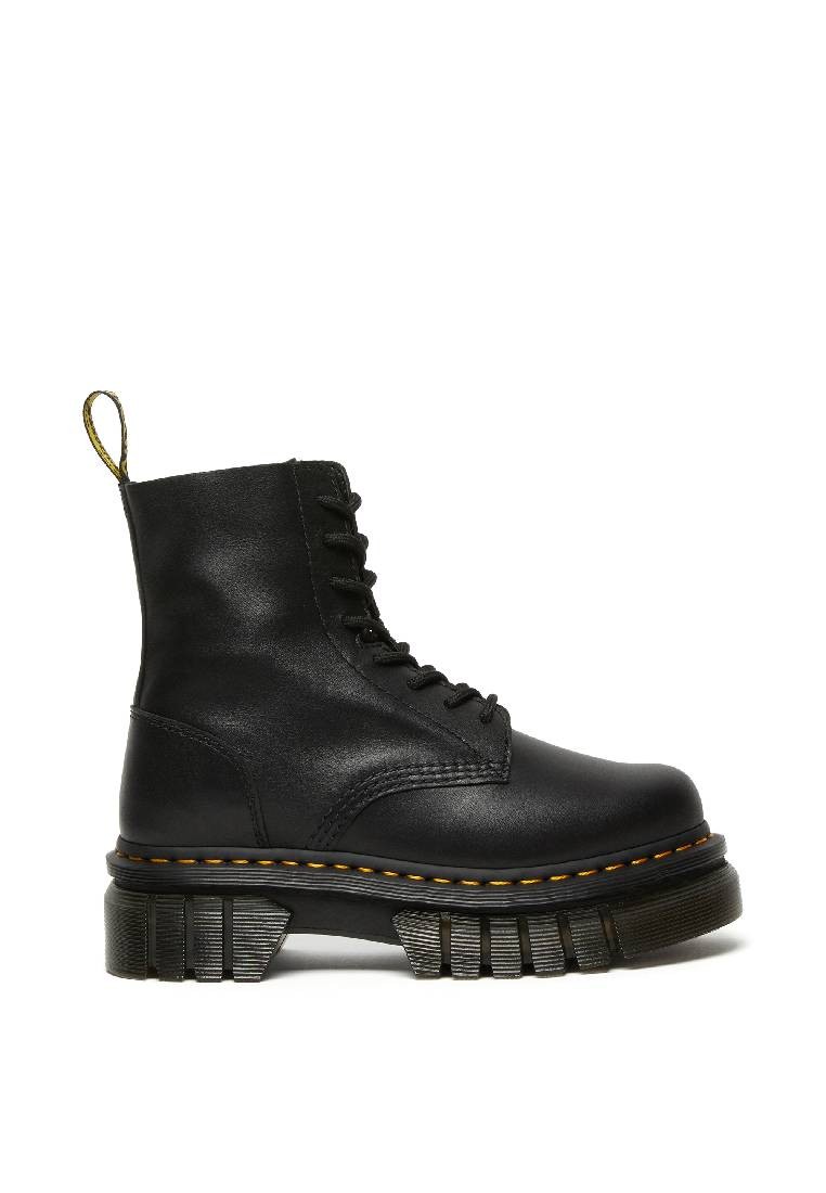 AUDRICK NAPPA LEATHER PLATFORM ANKLE BOOTS