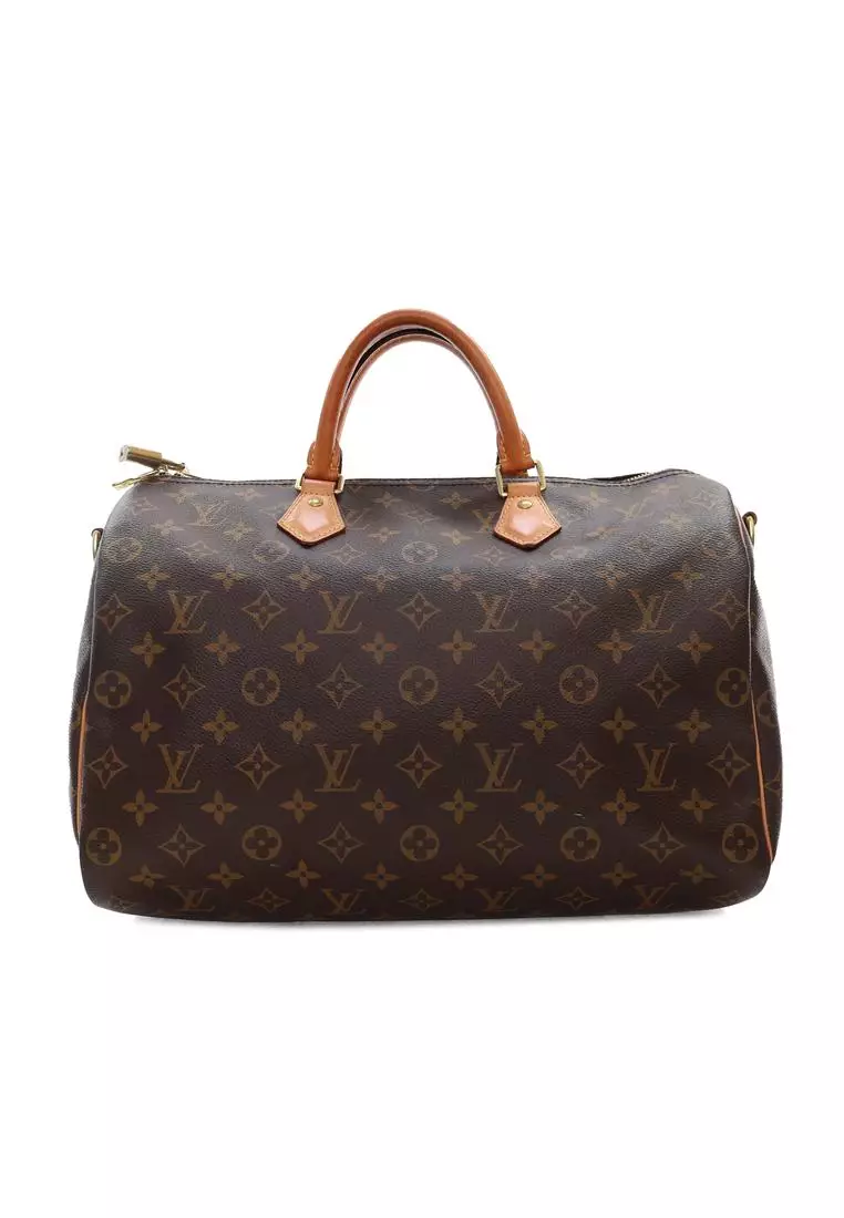 Buy Louis Vuitton Pre Loved Monogram Canvas Speedy Bandouliere With