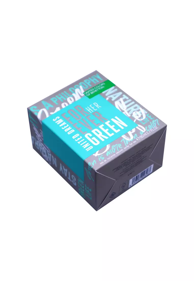 Benetton United Dreams Forever Green for Her 80 ML