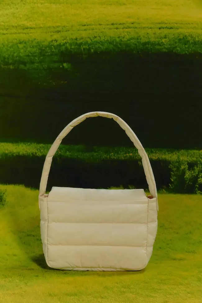 Gentlewoman Puffer Shoulder Bag - Cream