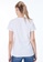 SISLEY white T-shirt with Print and Piercing 2A785AA5949253GS_2