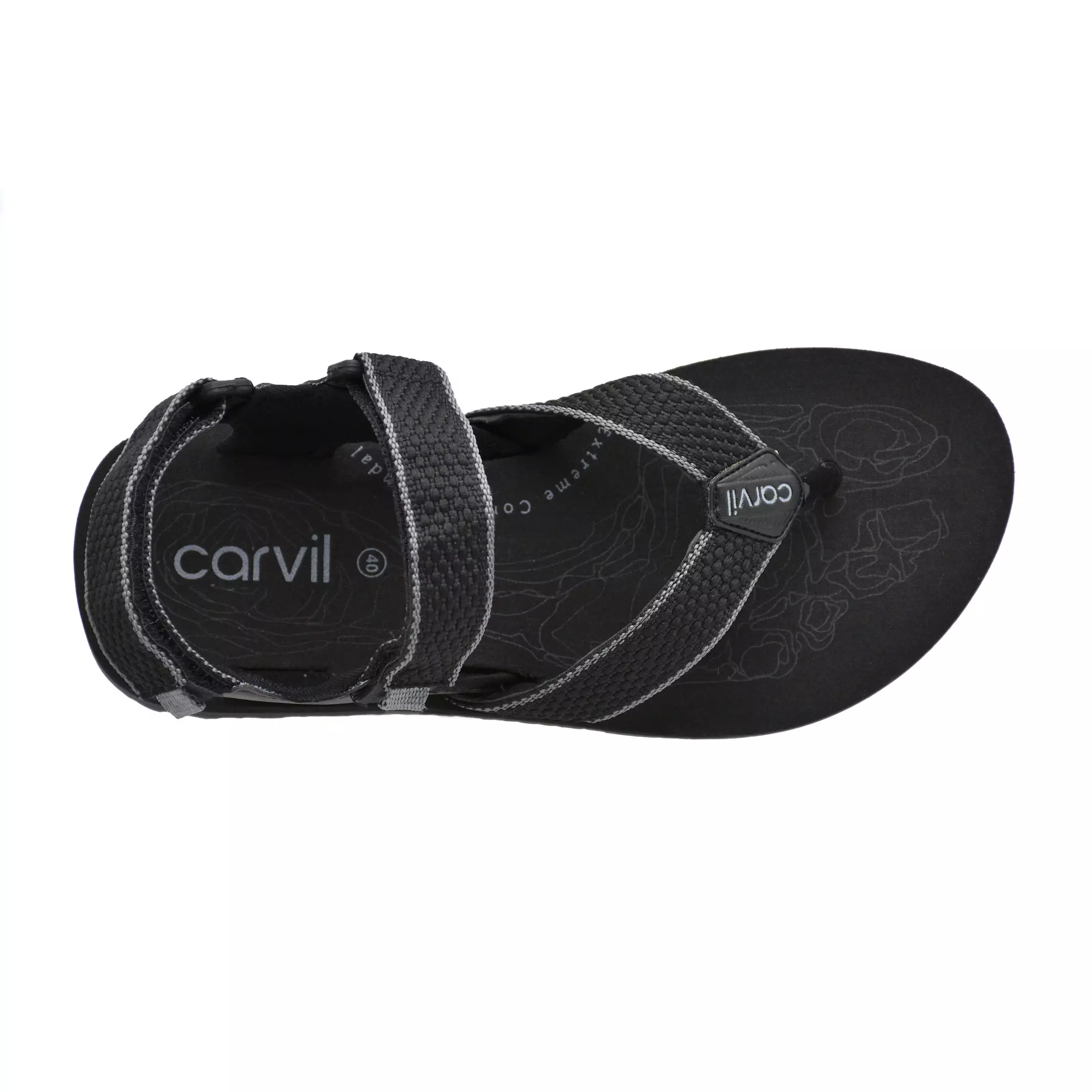 Carvil Sandal Gunung Pria Crusher-GM Black/Grey