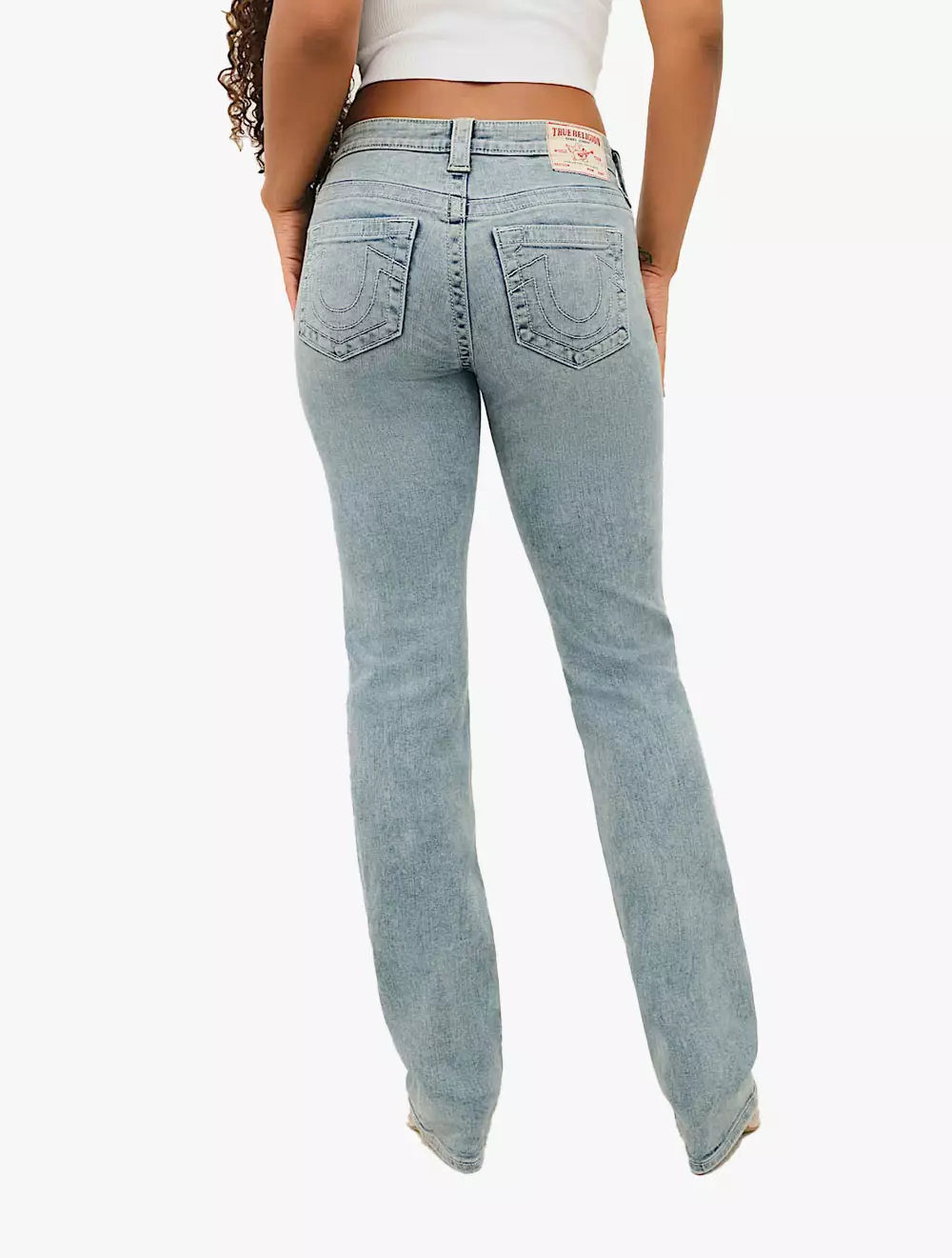 True Religion  - Women Denim Pants - BILLIE MR STRAIGHT - Light Blue