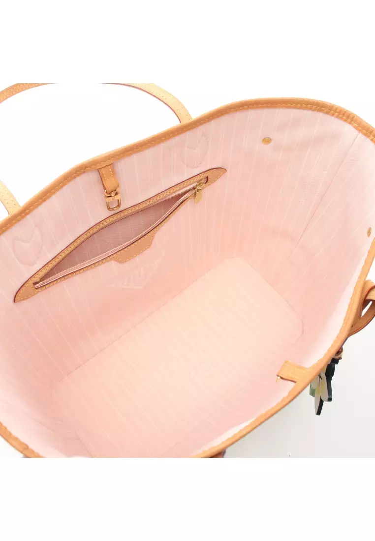 Louis Vuitton Monogram Giant By The Pool Neverfull MM Light Pink