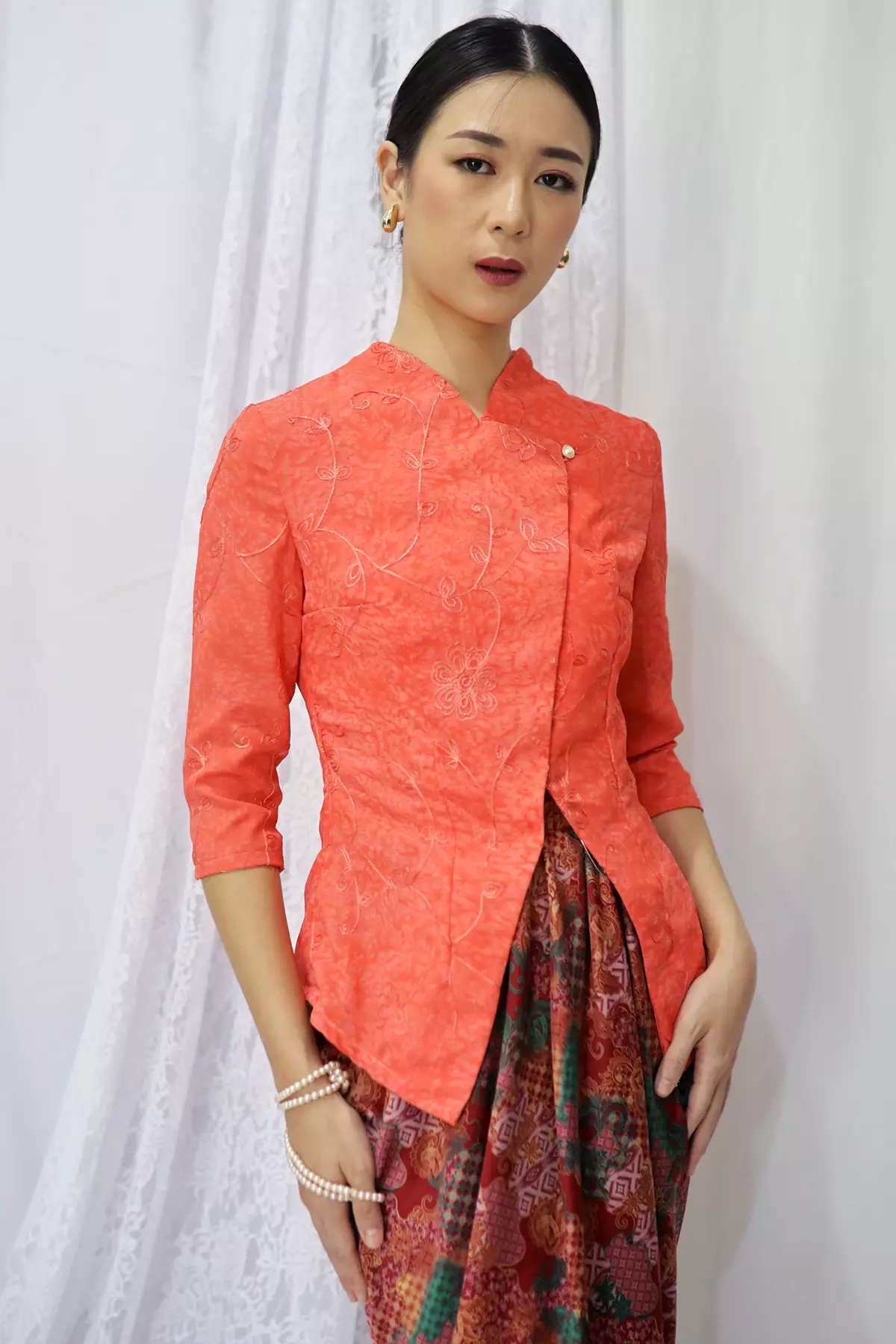 Mahadevi Rubiah Salem Kebaya Janggan