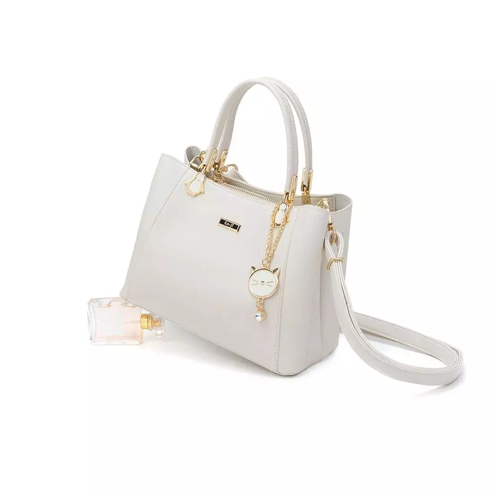 En-ji Hyoju Handbag - Ivory
