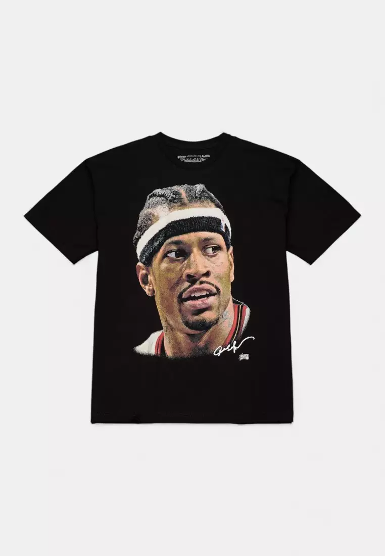 Big Face Tee Allen Iverson Philadelipa 76ers