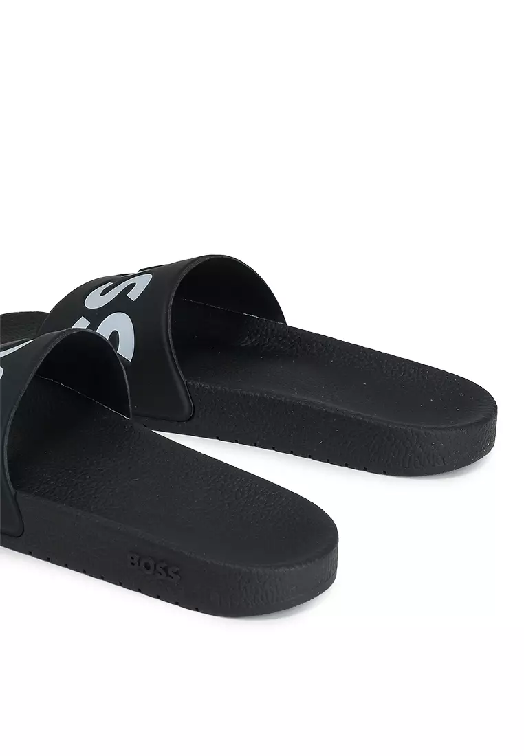Logo Slide Sandals - BOSS Business
