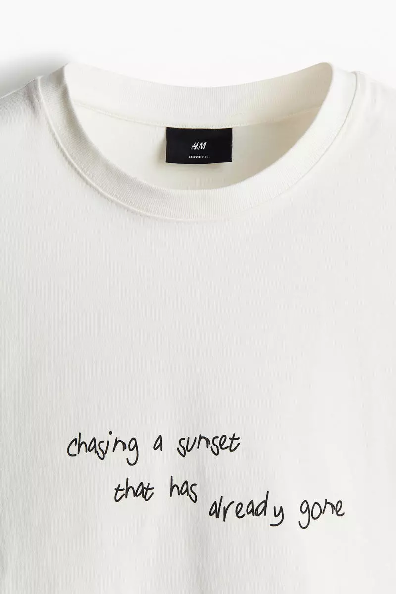 Loose Fit Printed T-shirt