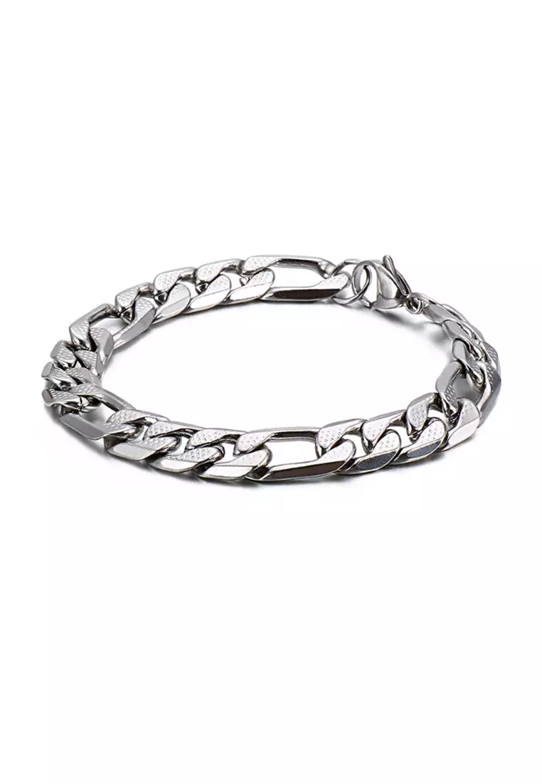 Hip Hop Stainless Steel Bracelet Circumference 20.5cm KJBR16118