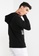 ck Calvin Klein black Meteorite Print Hoodie 47775AAE085C75GS_2