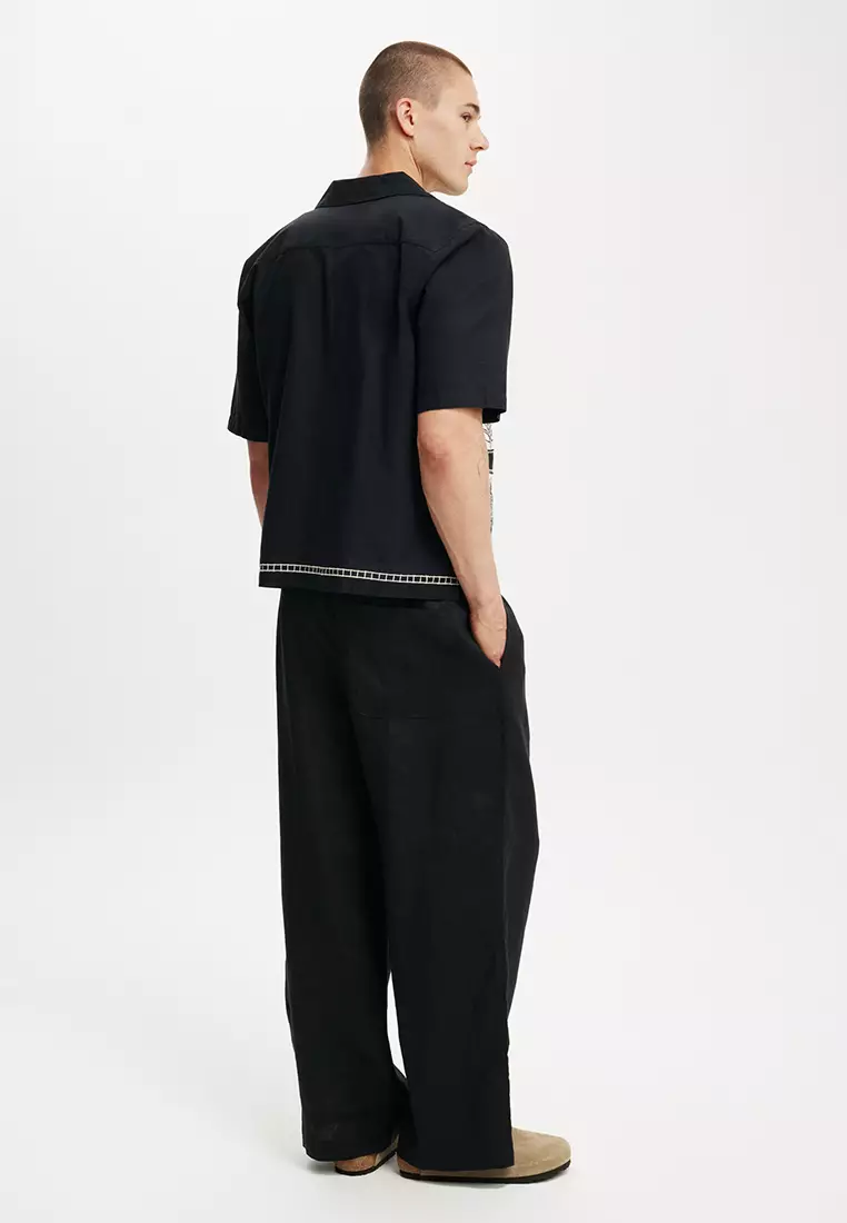 Super Baggy Linen Pants