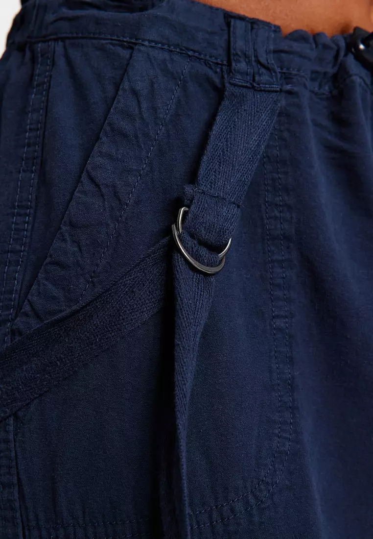 Regular Waist Cargo Pants