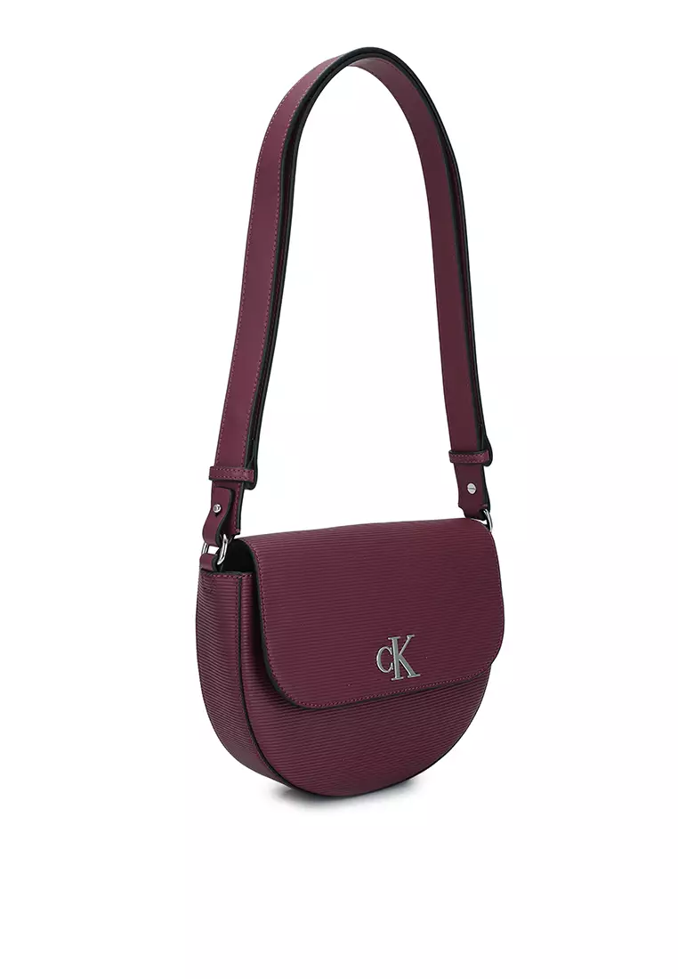 Buy Calvin Klein Minimal Monogram Saddle Bag Calvin Klein