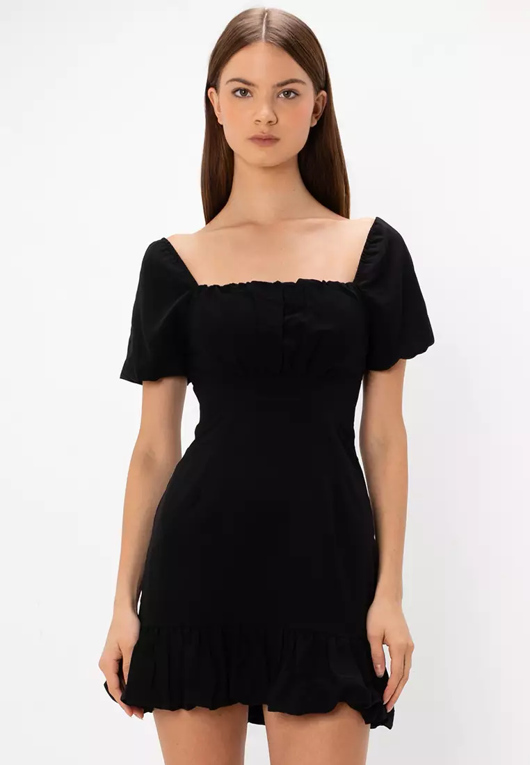 Short Sleeves Fitted Dress