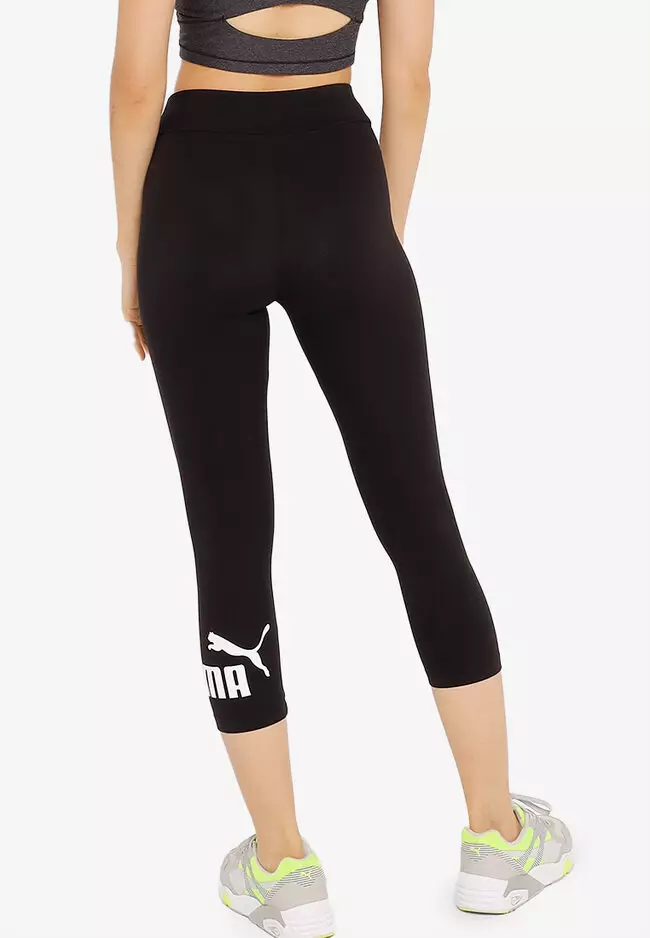 ESS 3/4 Logo Leggings Puma Black