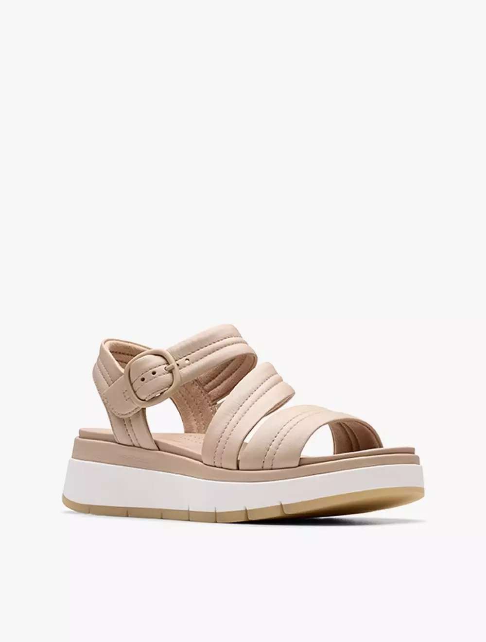 Clarks Tuscan Strap Sand Leather