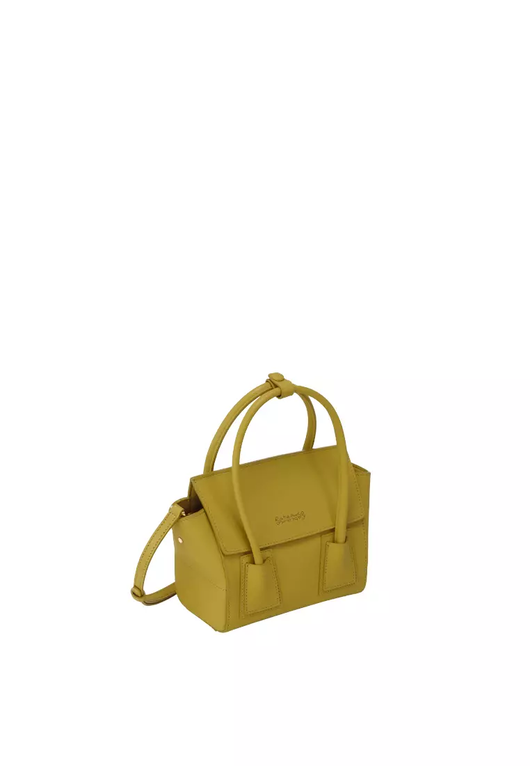UNNI Mini Top Handle Bag - Mustard