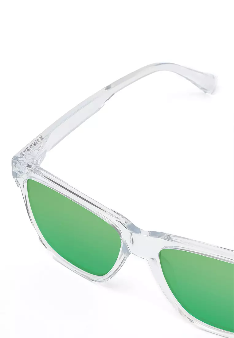 HAWKERS Air Emerald ONE LS Sunglasses for Men and Women, Unisex. UV400 Protection. Official Product designed in Spain
