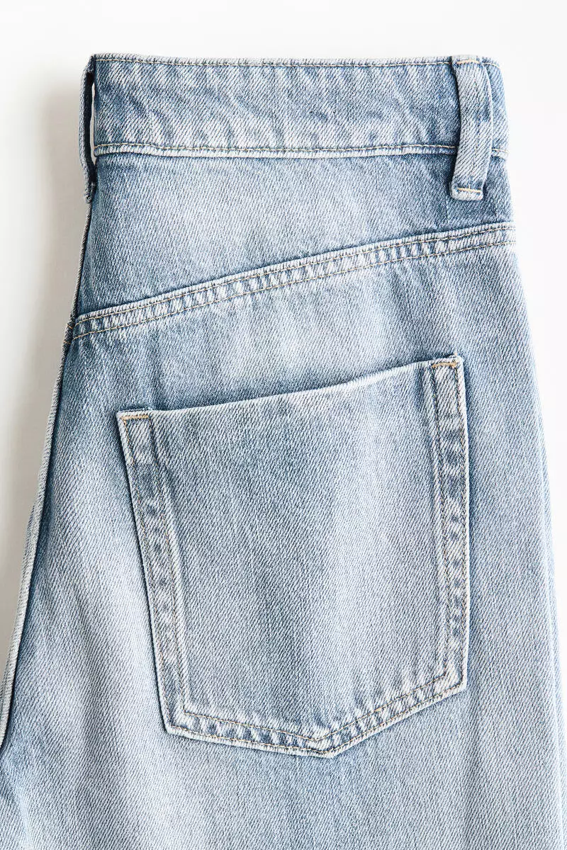 Wide High Jeans