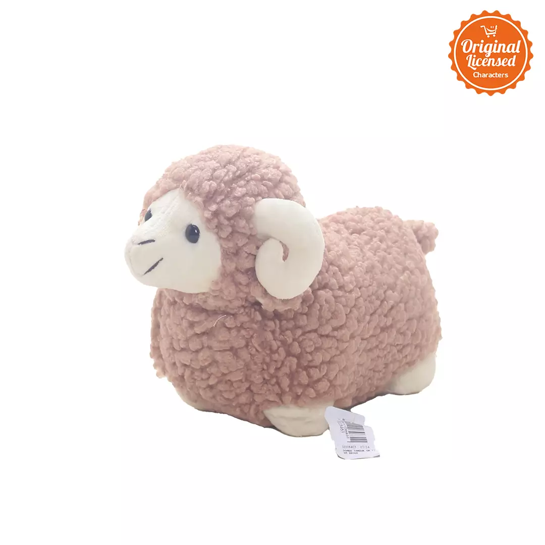 Boneka Domba Tanduk Sn Brown 22x20 cm