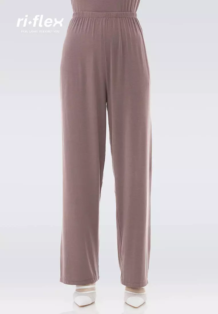 Ria Miranda Brown Comfy Pants